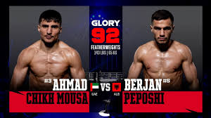 Zerone IPTV Pro EN - Ahmad Chikh Mousa Vs Berjan Peposhi GLORY 92 Rotterdam (2024)