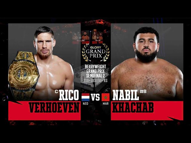 Zerone IPTV Pro EN - Rico Verhoeven vs Nabil Khachab  GLORY Heavyweight Grand Prix (2024)