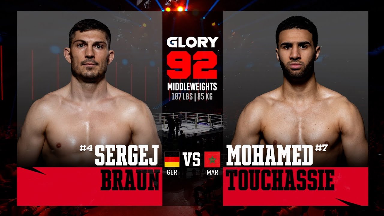 Zerone IPTV Pro EN - Sergej Braun Vs Mohamed Touchassie GLORY 92 Rotterdam (2024)