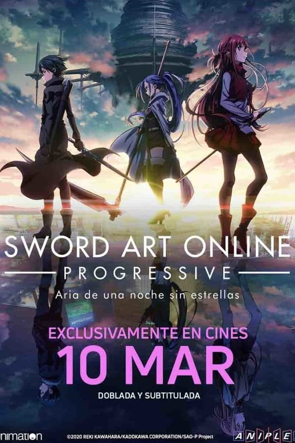 Zerone IPTV Pro LAT - Sword Art Online Progressive Aria de una Noche sin Estrellas (2021)