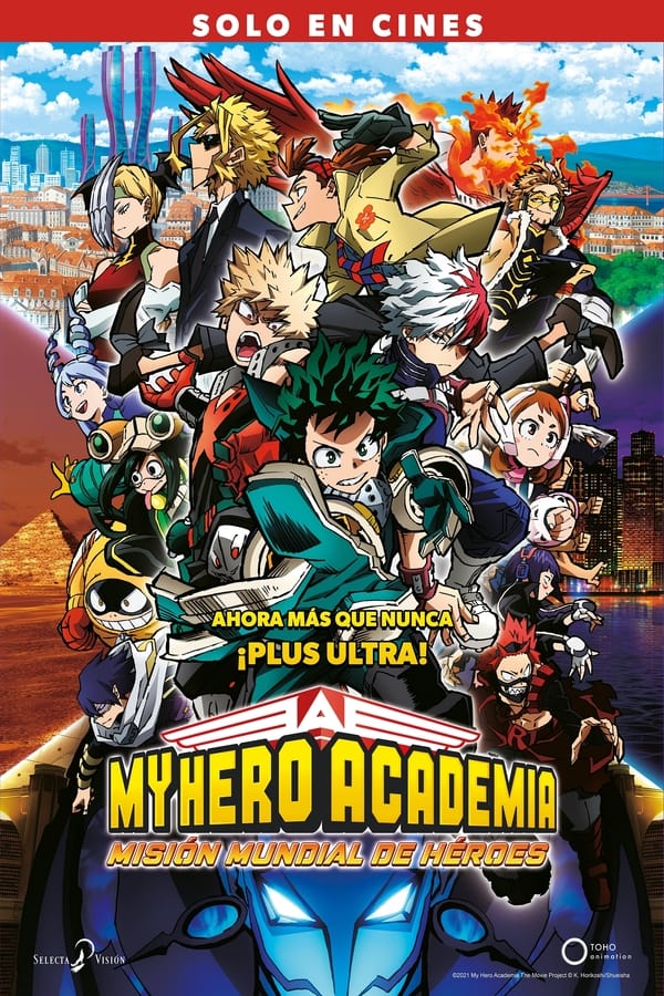 Zerone IPTV Pro ES - My Hero Academia 3: Misión Mundial de Héroes  (2021)