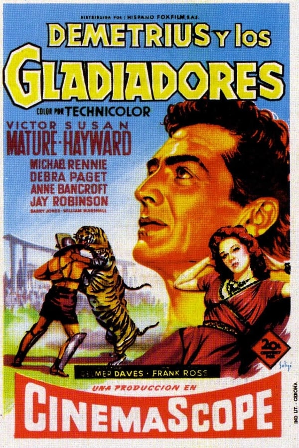 Zerone IPTV Pro LAT - Demetrius y los gladiadores (1954)