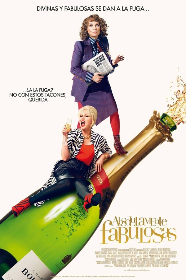 Zerone IPTV Pro LAT - Absolutely Fabulous: The Movie  (2016)