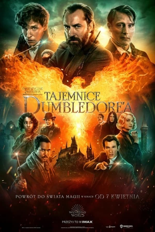 Zerone IPTV Pro PL - FANTASTYCZNE ZWIERZĘTA - TAJEMNICE DUMBLEDOREA (2022) DUBBING