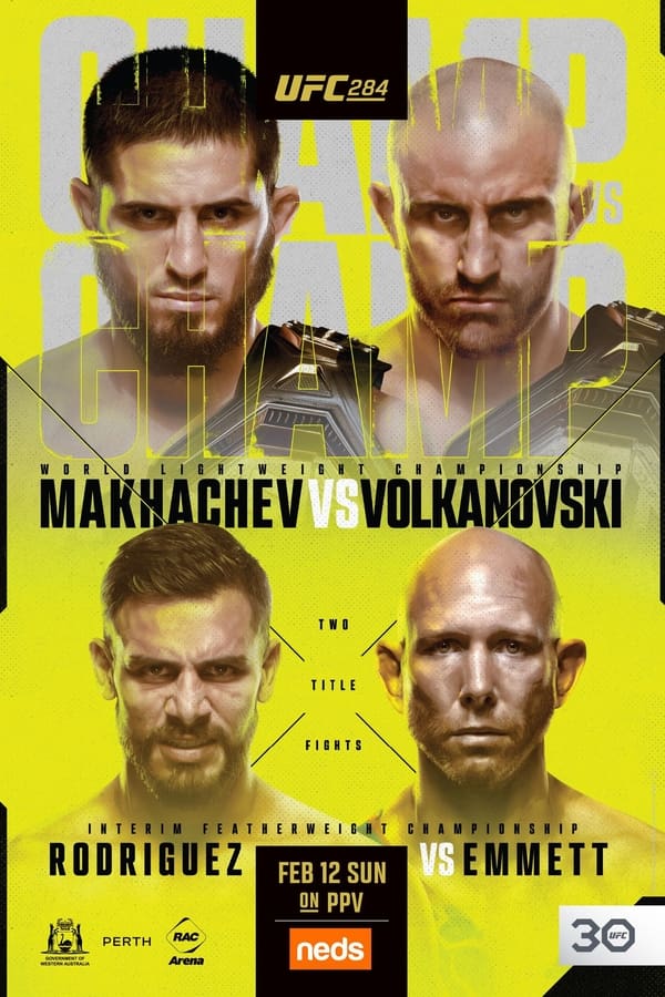 Zerone IPTV Pro NL - UFC 284: Makhachev vs. Volkanovski (2023)