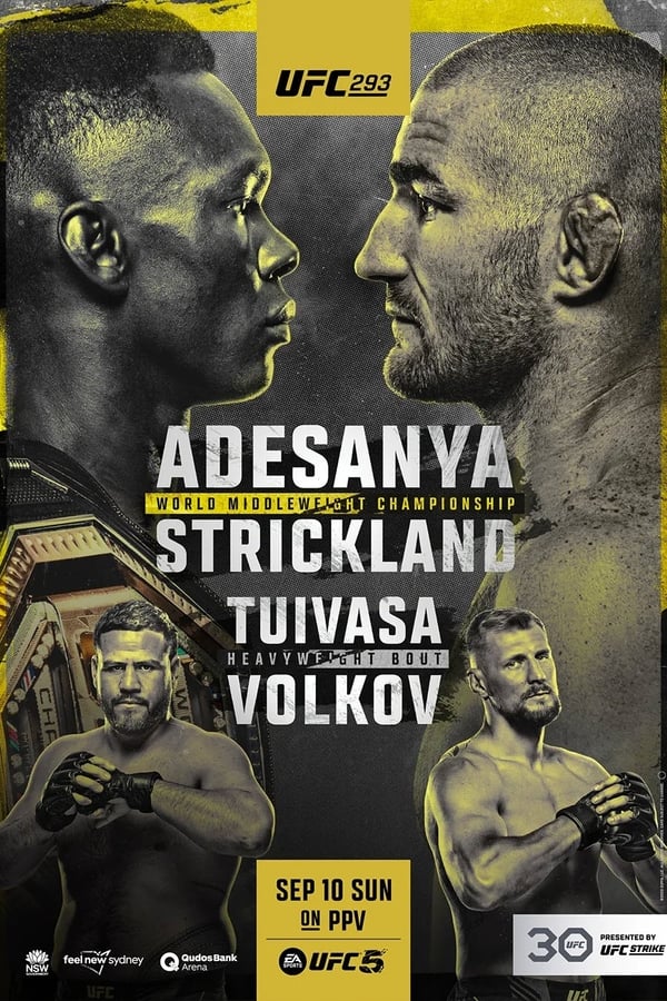 Zerone IPTV Pro NL - UFC 293: Adesanya vs. Strickland (2023)