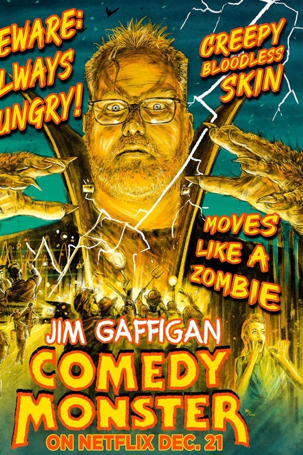 Zerone IPTV Pro EN - Jim Gaffigan: Comedy Monster  (2021)