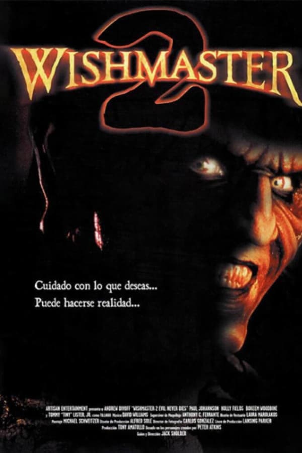 Zerone IPTV Pro LAT - Wishmaster 2 El mal nunca muere (1999)