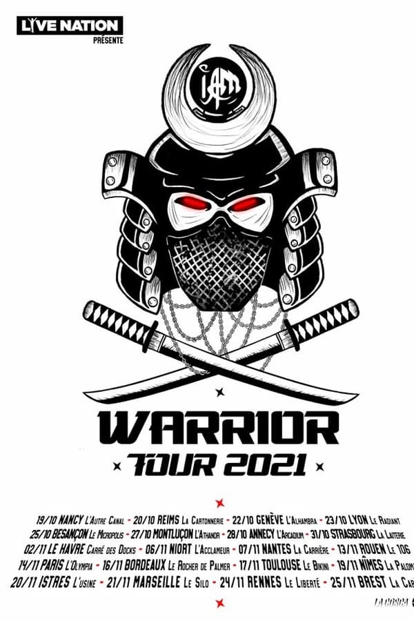 Zerone IPTV Pro FR - IAM - Warrior Tour 2021 - Live à l'Olympia (2022)