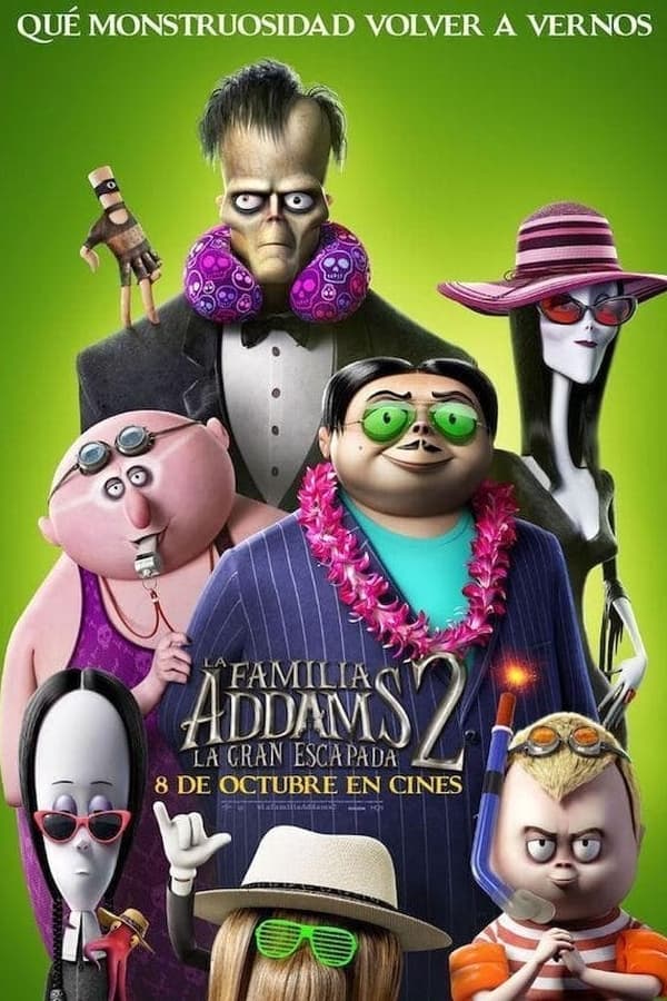 Zerone IPTV Pro LAT - La familia Addams 2 La gran escapada (2021)