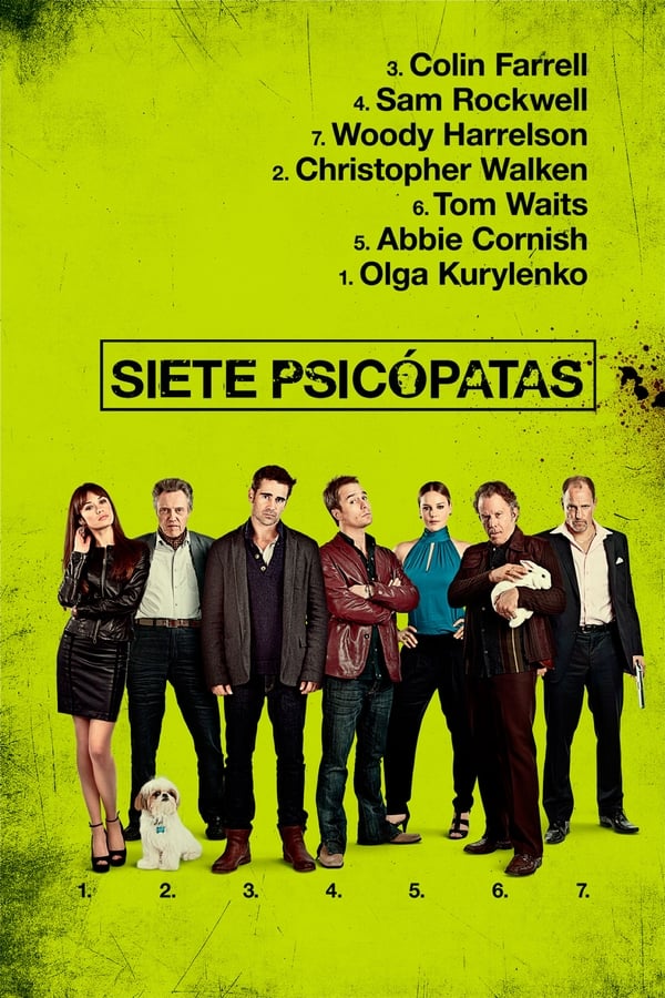 Zerone IPTV Pro ES - Siete psicópatas (2012)