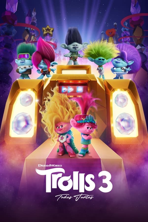 Zerone IPTV Pro LAT - Trolls 3: Todos juntos (2023)