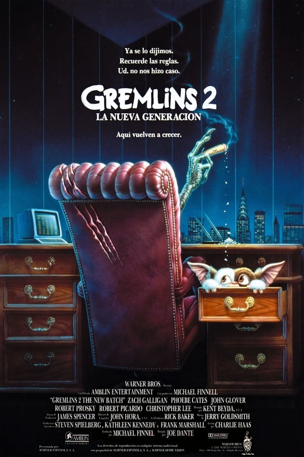 Zerone IPTV Pro ES - Gremlins 2 La nueva generación - (1990)