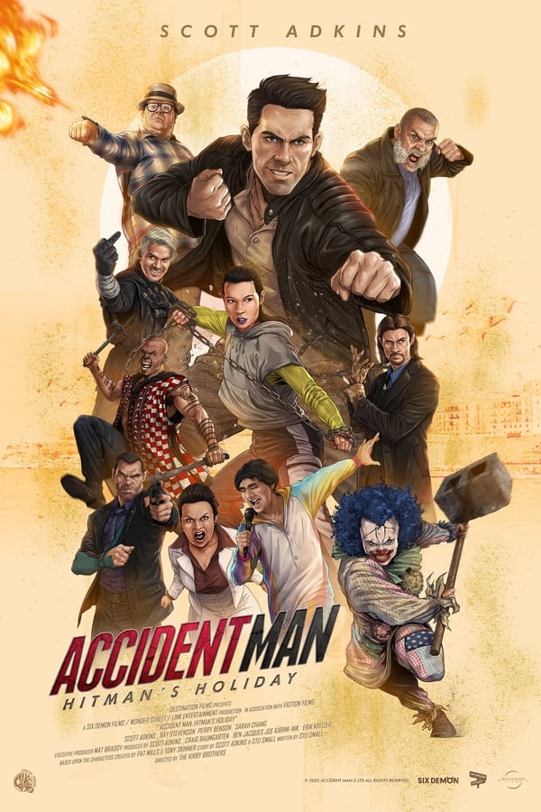 Zerone IPTV Pro LAT - Accident Man Hitman's Holiday (2022)