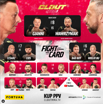 Zerone IPTV Pro PL - CLOUT MMA 3 - SANTA CLOUT (29.12.2023)