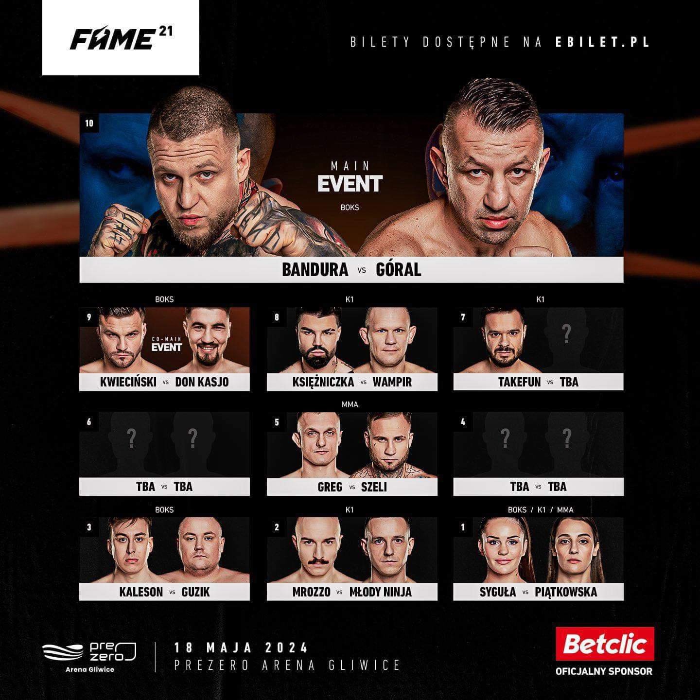 Zerone IPTV Pro PL - FAME MMA 21 (18.05.2024)